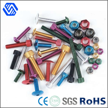 Titanium Aluminium Alloy All Kinds Socket Anodized Bolts